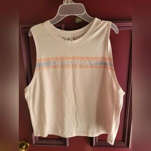 Fabletics Tank Top Womens Size M Light Pink California